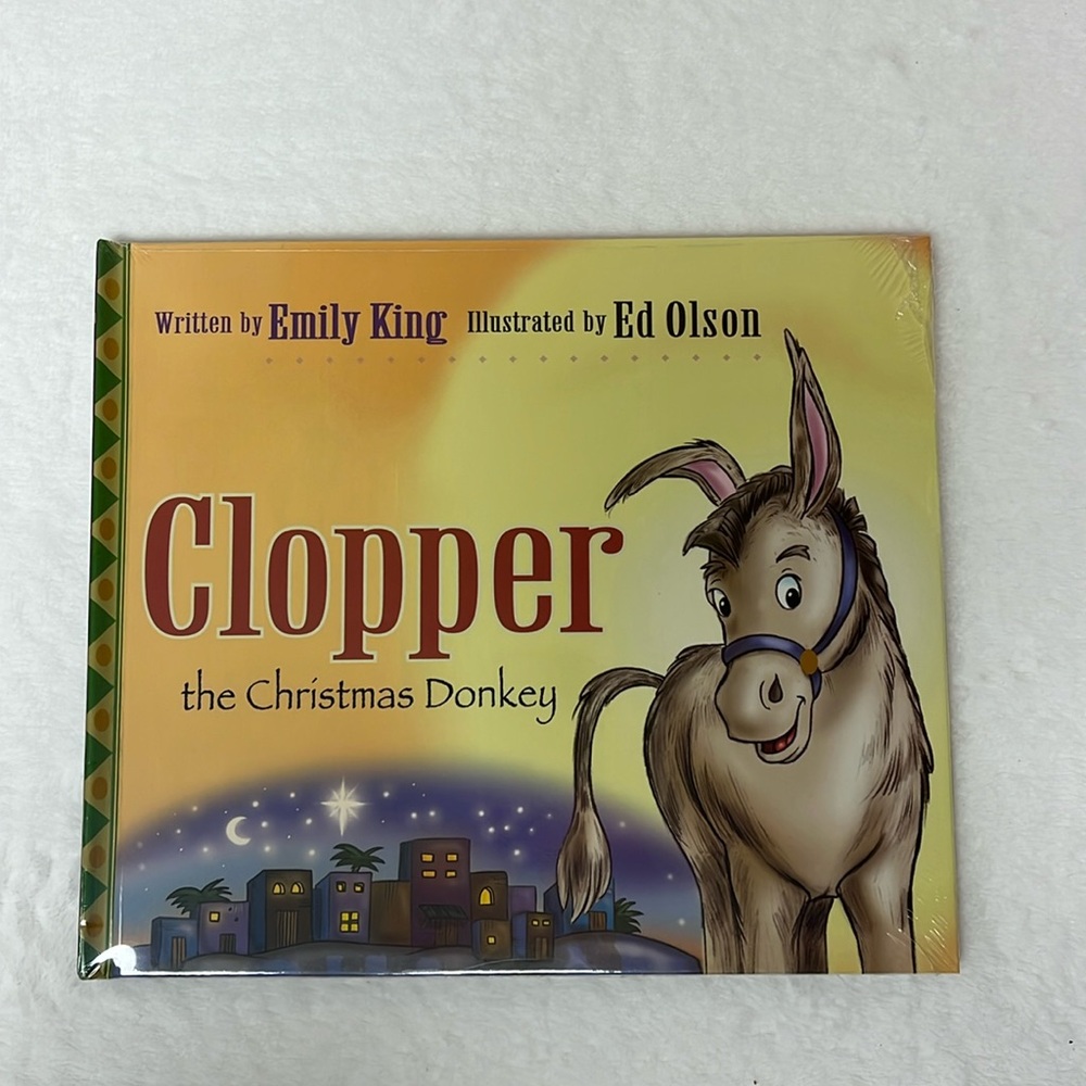 NWT🎄 Clopper the Christmas Donkey 🫏 by Emily King and Ed Olson